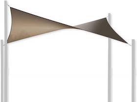Schaduwzeil Coolaroo DualShade 5.4m x 5.4m  image 6